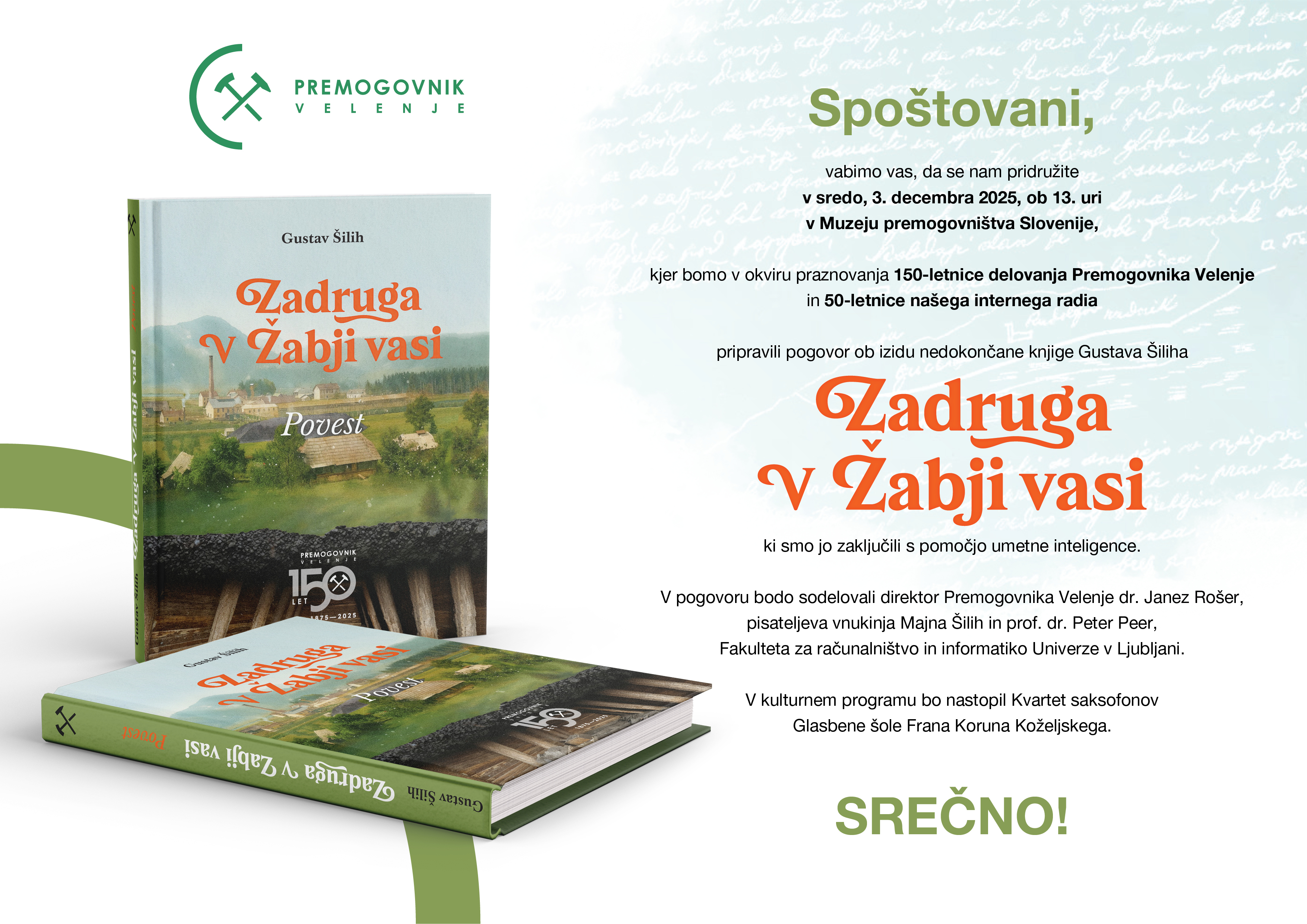 VABILO Zadruga v Zabji vasi brez