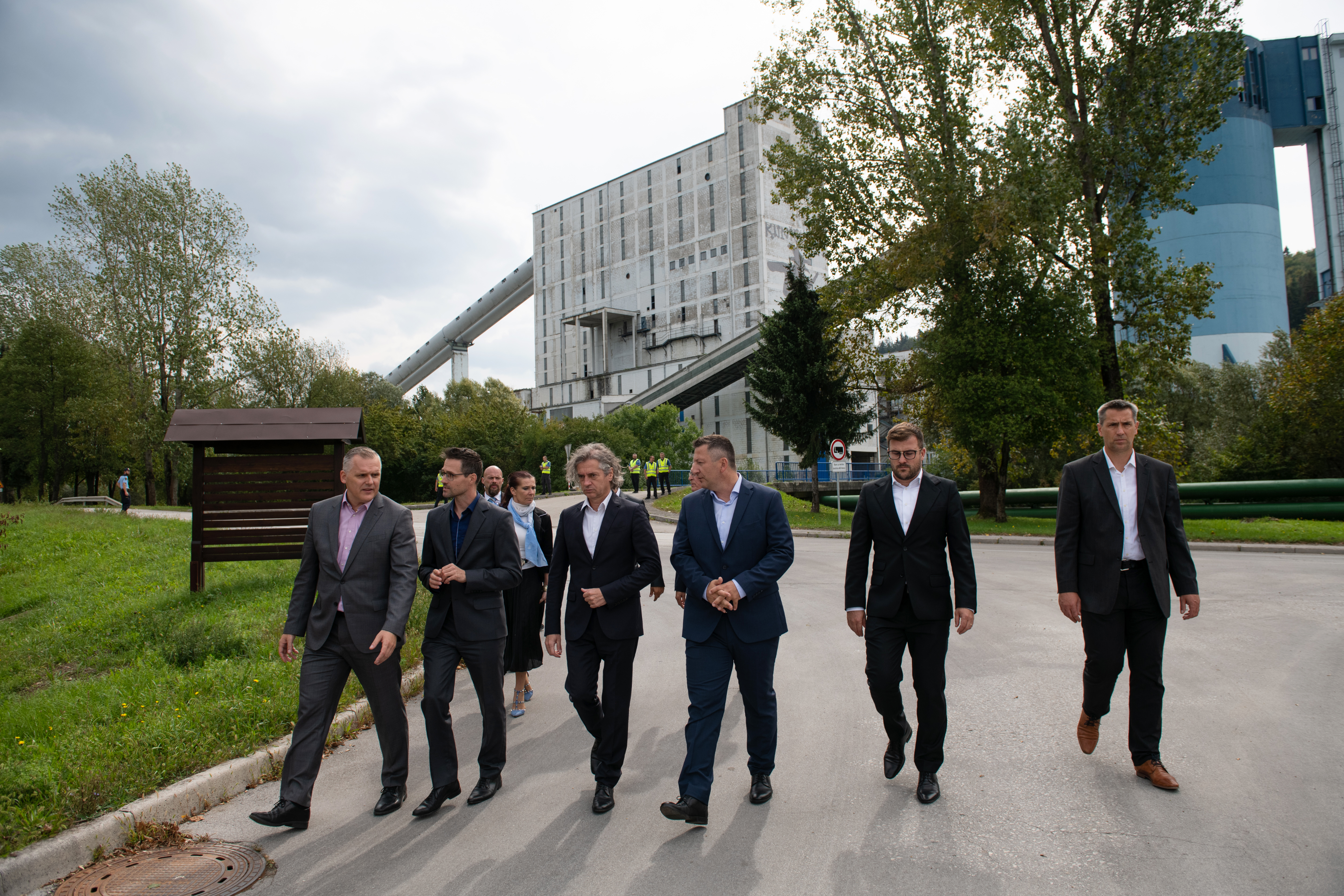 Predsednik Vlade RS in minister za infrastrukturo obiskala Premogovnik Velenje